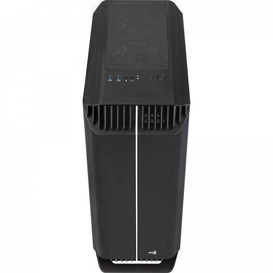 Gabinete Gamer Aerocool Gladiator Preto RGB Lateral Vidro por 645,05 à vista no boleto/pix ou parcele em até 10x sem juros. Compre na loja Aerocool!