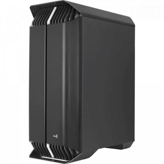 Gabinete Gamer Aerocool Gladiator Preto RGB Lateral Vidro por 645,05 à vista no boleto/pix ou parcele em até 10x sem juros. Compre na loja Aerocool!