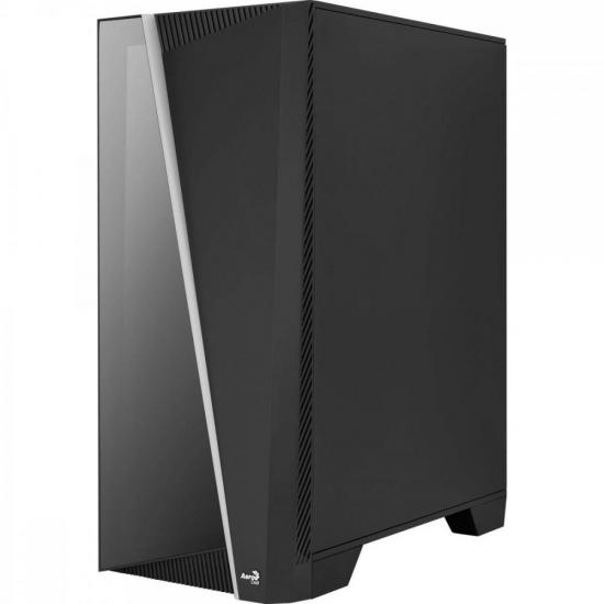 Gabinete Gamer Aerocool Mirage Preto RGB Lateral Vidro por 455,11 à vista no boleto/pix ou parcele em até 10x sem juros. Compre na loja Aerocool!