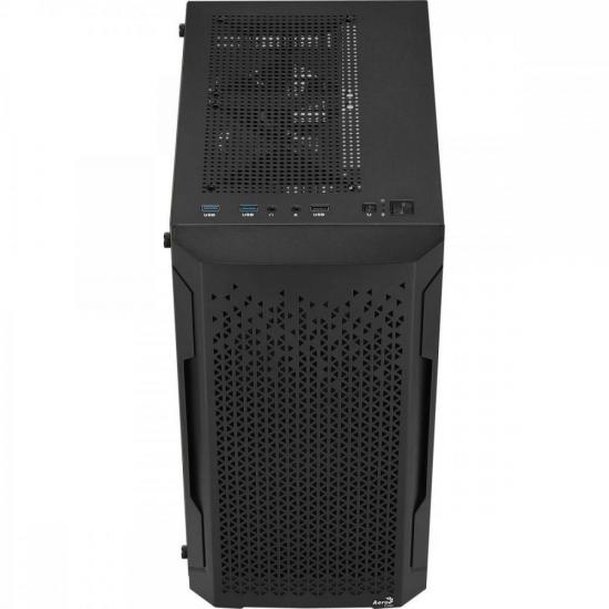 Gabinete Gamer Aerocool Trinity Mini Preto Lateral Vidro por 400,00 à vista no boleto/pix ou parcele em até 10x sem juros. Compre na loja Mundomax!