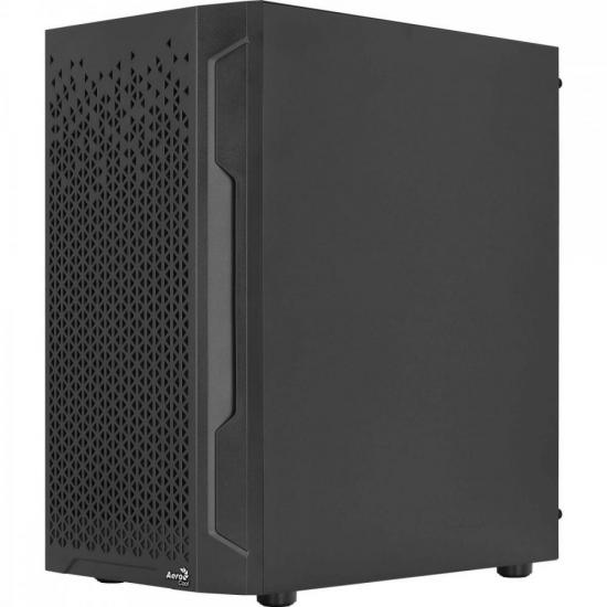 Gabinete Gamer Aerocool Trinity Mini Preto Lateral Vidro por 400,00 à vista no boleto/pix ou parcele em até 10x sem juros. Compre na loja Mundomax!