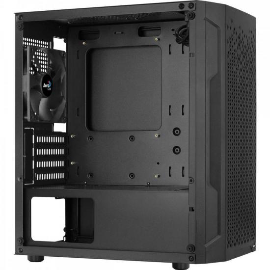Gabinete Gamer Aerocool Trinity Mini Preto Lateral Vidro por 400,00 à vista no boleto/pix ou parcele em até 10x sem juros. Compre na loja Mundomax!