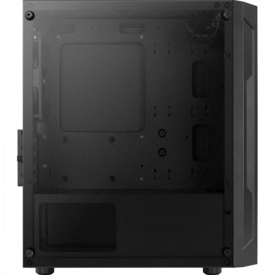 Gabinete Gamer Aerocool Trinity Mini Preto Lateral Vidro por 400,00 à vista no boleto/pix ou parcele em até 10x sem juros. Compre na loja Mundomax!