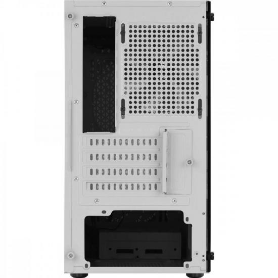 Gabinete Gamer Aerocool Trinity Mini Branco Lateral Vidro Aerocool