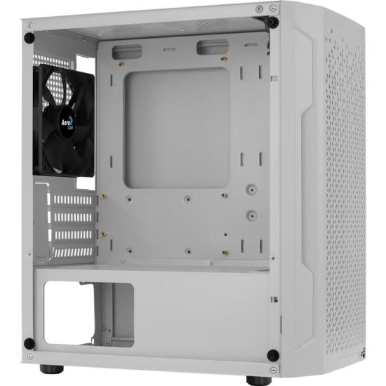 Gabinete Gamer Aerocool Trinity Mini Branco Lateral Vidro por 301,00 à vista no boleto/pix ou parcele em até 10x sem juros. Compre na loja Mundomax!