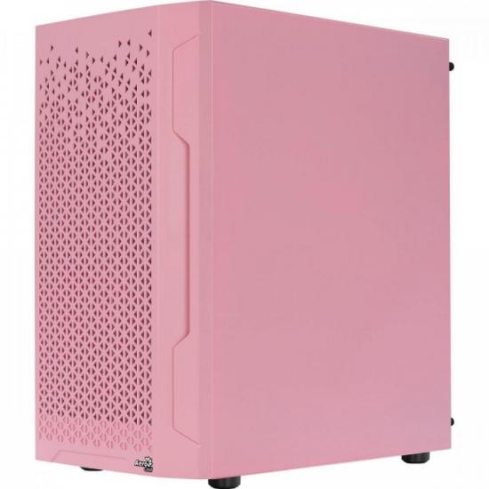 Gabinete Gamer Aerocool Trinity Mini Rosa Lateral Vidro por 323,00 à vista no boleto/pix ou parcele em até 10x sem juros. Compre na loja Mundomax!