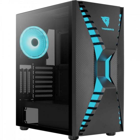 Gabinete Gamer ThunderX3 Cronus Preto RGB por 957,00 à vista no boleto/pix ou parcele em até 10x sem juros. Compre na loja Mundomax!