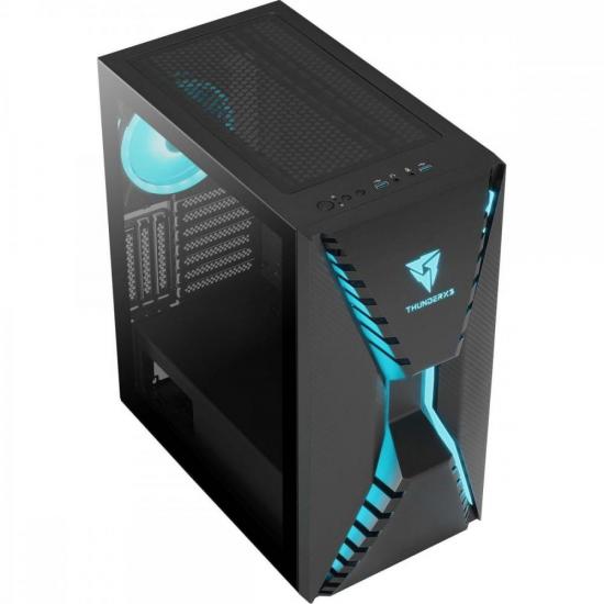 Gabinete Gamer ThunderX3 Cronus Preto RGB por 957,00 à vista no boleto/pix ou parcele em até 10x sem juros. Compre na loja Mundomax!