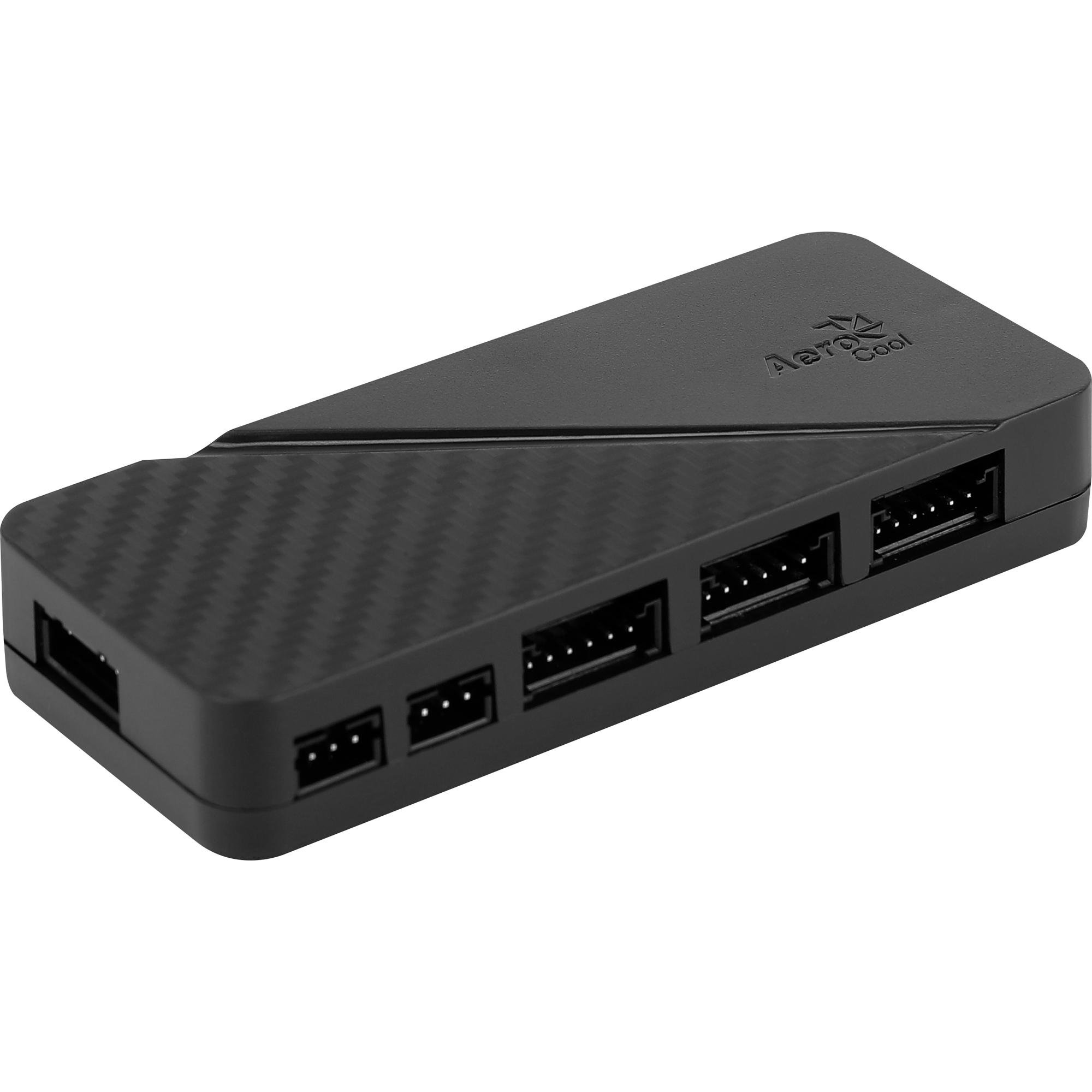 Hub Controlador de Fan Aerocool H66F RGB - Aerocool