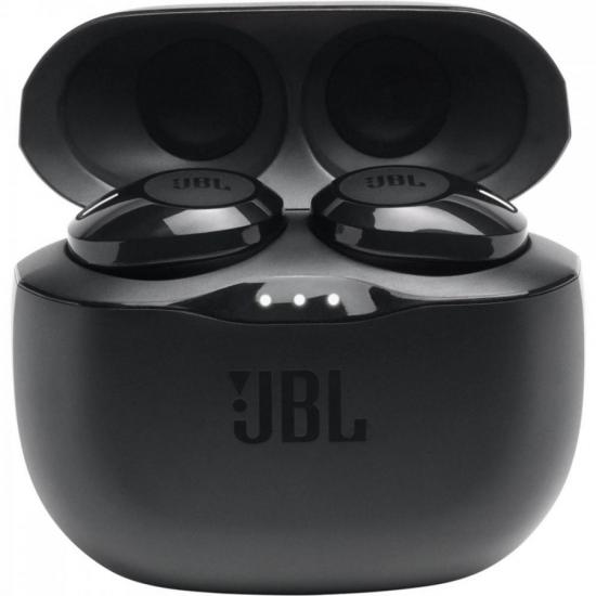 Fone de Ouvido Bluetooth Tune 125TWS Preto JBL por 618,90 à vista no boleto/pix ou parcele em até 10x sem juros. Compre na loja Mundomax!
