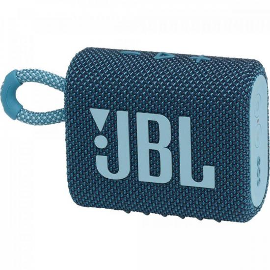 Caixa de Som Bluetooth 4W GO 3 Azul JBL por 328,90 à vista no boleto/pix ou parcele em até 10x sem juros. Compre na loja Mundomax!