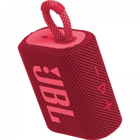 Caixa de Som Bluetooth 4W GO 3 Vermelho JBL por 328,90 à vista no boleto/pix ou parcele em até 10x sem juros. Compre na loja Mundomax!