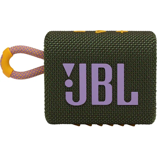 Caixa de Som Bluetooth 4W GO 3 Verde JBL (73939)
