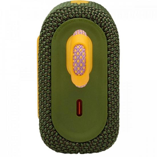 Caixa de Som Bluetooth 4W GO 3 Verde JBL por 293,90 à vista no boleto/pix ou parcele em até 10x sem juros. Compre na loja Mundomax!