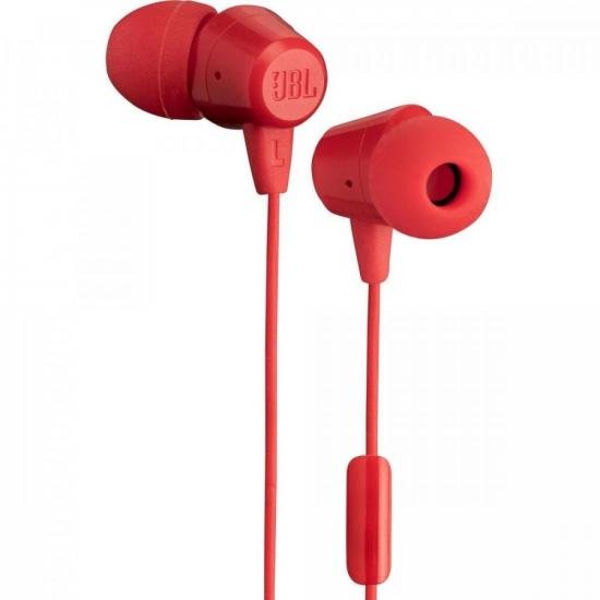 Fone de Ouvido C50HI Vermelho JBL por 58,90 à vista no boleto/pix ou parcele em até 2x sem juros. Compre na loja Mundomax!