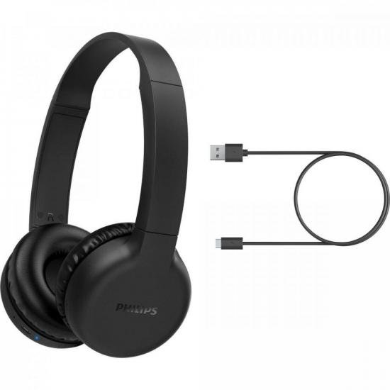 Fone de Ouvido Philips TAH1205 Bluetooth Preto por 174,99 à vista no boleto/pix ou parcele em até 6x sem juros. Compre na loja Mundomax!
