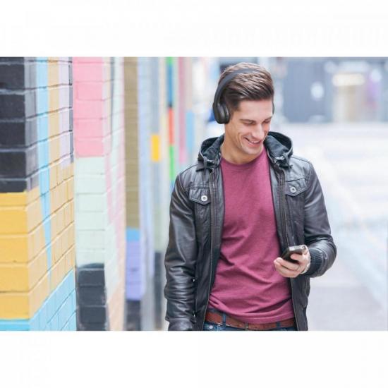 Fone de Ouvido Philips TAH1205 Bluetooth Preto por 174,99 à vista no boleto/pix ou parcele em até 6x sem juros. Compre na loja Mundomax!