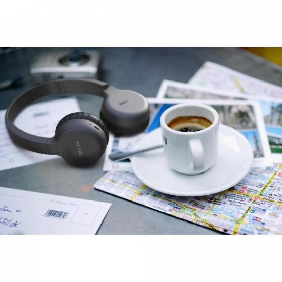 Fone de Ouvido Philips TAH1205 Bluetooth Preto por 174,99 à vista no boleto/pix ou parcele em até 6x sem juros. Compre na loja Mundomax!