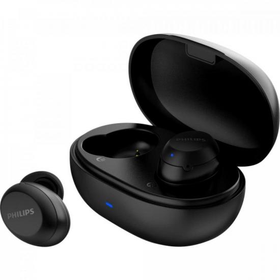 Fone Intra-Auricular Philips TAT1235BK/97 Bluetooth Preto por 212,90 à vista no boleto/pix ou parcele em até 8x sem juros. Compre na loja Mundomax!
