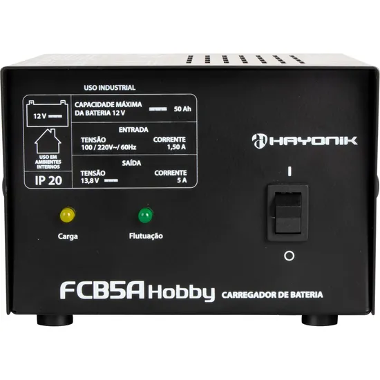 Carregador Inteligente de Baterias FCB5A Hobby HAYONIK (74040)