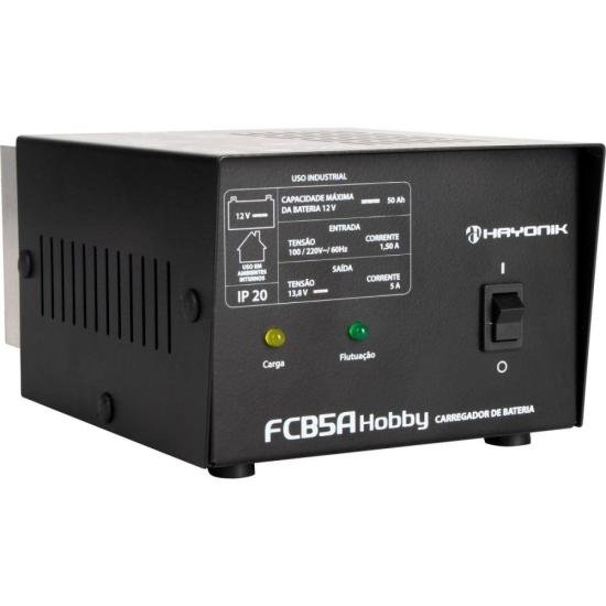 Carregador Inteligente de Baterias FCB5A Hobby HAYONIK por 369,00 à vista no boleto/pix ou parcele em até 10x sem juros. Compre na loja Mundomax!