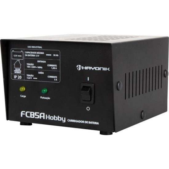 Carregador Inteligente de Baterias FCB5A Hobby HAYONIK por 369,00 à vista no boleto/pix ou parcele em até 10x sem juros. Compre na loja Mundomax!