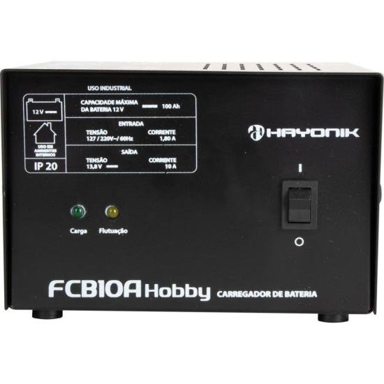 Carregador Inteligente de Baterias FCB10A Hobby HAYONIK (74050)