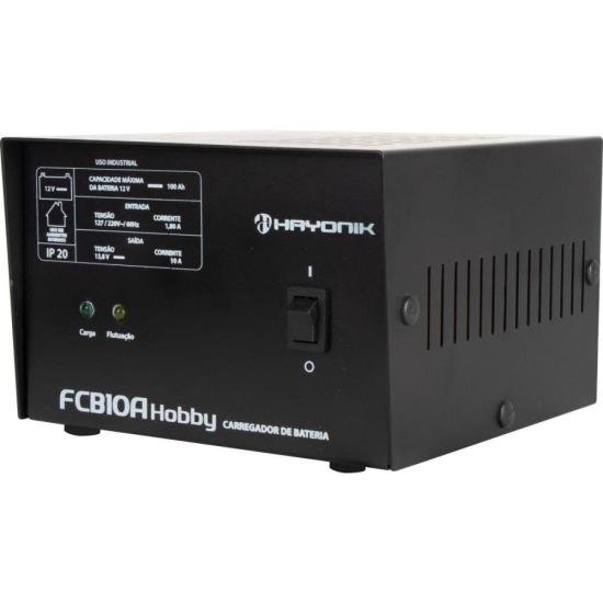 Carregador Inteligente de Baterias FCB10A Hobby HAYONIK por 591,99 à vista no boleto/pix ou parcele em até 10x sem juros. Compre na loja Mundomax!