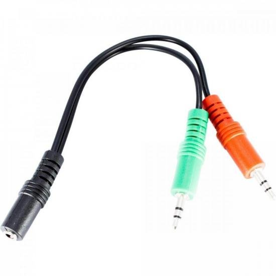 Cabo 2 P2 Estéreo X J2 4C Níquel CBPD0027 Preto Storm por 50,00 à vista no boleto/pix ou parcele em até 2x sem juros. Compre na loja Mundomax!