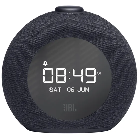 Rádio Relógio Bluetooth FM Horizon 2 Preto JBL por 961,90 à vista no boleto/pix ou parcele em até 10x sem juros. Compre na loja Mundomax!