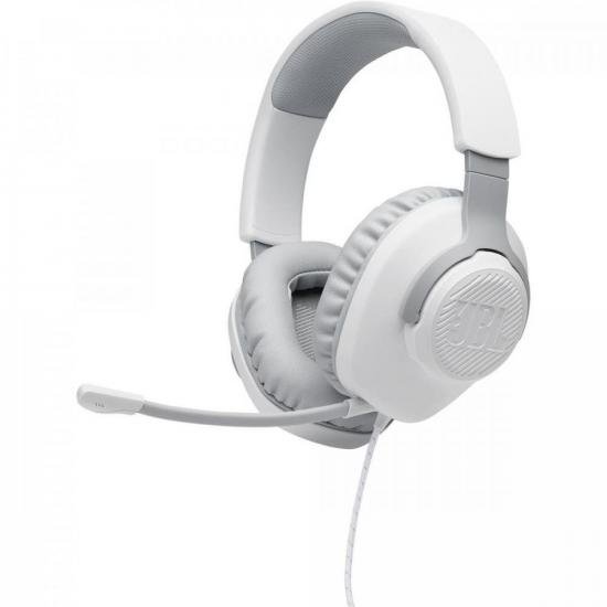 Headset Gamer Quantum 100 Branco JBL (74147)