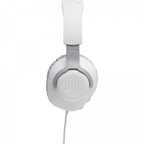 Headset Gamer Quantum 100 Branco JBL Mundomax