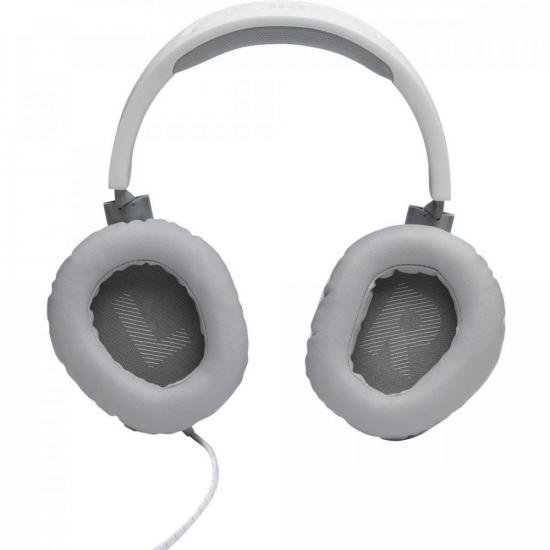 Headset Gamer Quantum 100 Branco JBL por 285,90 à vista no boleto/pix ou parcele em até 10x sem juros. Compre na loja Mundomax!