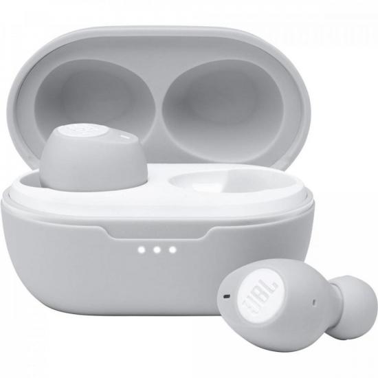 Fone Ouvido Bluetooth Tune 115TWS Branco JBL (74150)
