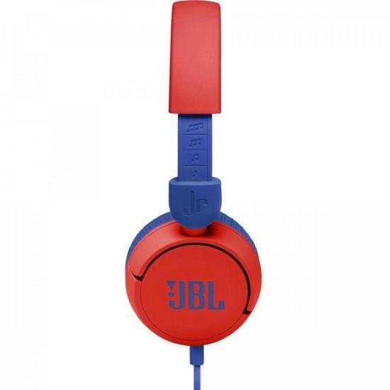 Fone de Ouvido Infantil JR310 Vermelho/Azul JBL por 151,90 à vista no boleto/pix ou parcele em até 6x sem juros. Compre na loja Mundomax!