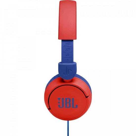 Fone de Ouvido Infantil JR310 Vermelho/Azul JBL por 151,90 à vista no boleto/pix ou parcele em até 6x sem juros. Compre na loja Mundomax!