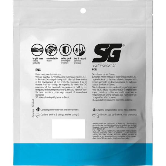 Encordoamento para Guitarra SG .010 Light Hybrid por 33,00 à vista no boleto/pix ou parcele em até 1x sem juros. Compre na loja Mundomax!
