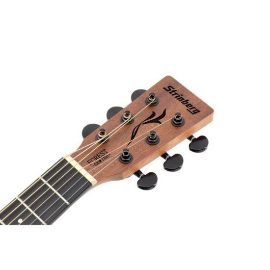 Violão Eletroacústico Strinberg Baby Fs2b Aço Mogno Color Satin por 999,00 à vista no boleto/pix ou parcele em até 10x sem juros. Compre na loja Mundomax!