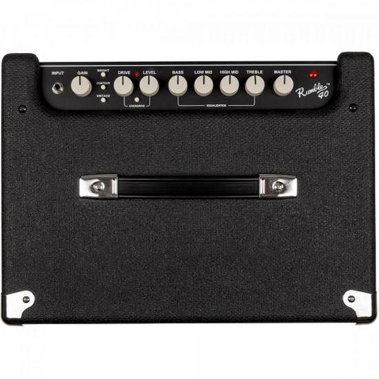Cubo para Contrabaixo FENDER Rumble 40 V3 por 3.499,00 à vista no boleto/pix ou parcele em até 12x sem juros. Compre na loja Mundomax!