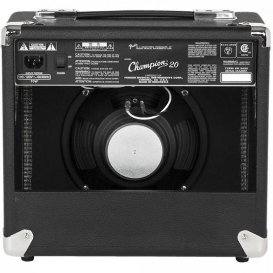 Cubo Para Guitarra FENDER Champion 20 por 1.310,99 à vista no boleto/pix ou parcele em até 12x sem juros. Compre na loja Mundomax!