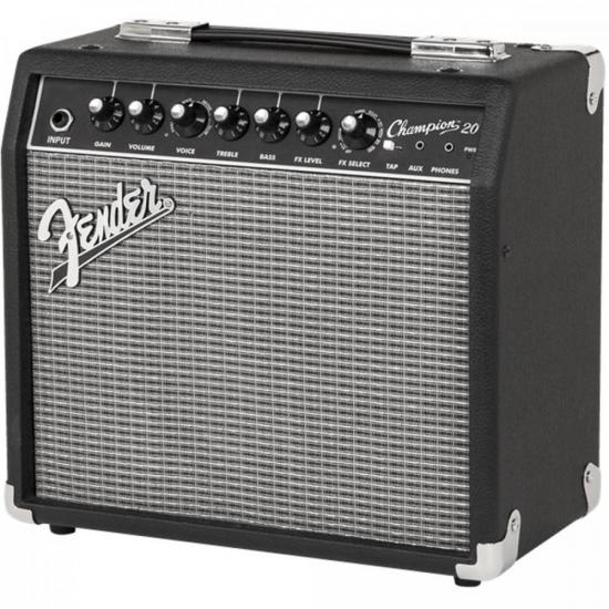 Cubo Para Guitarra FENDER Champion 20 por 1.310,99 à vista no boleto/pix ou parcele em até 12x sem juros. Compre na loja Mundomax!