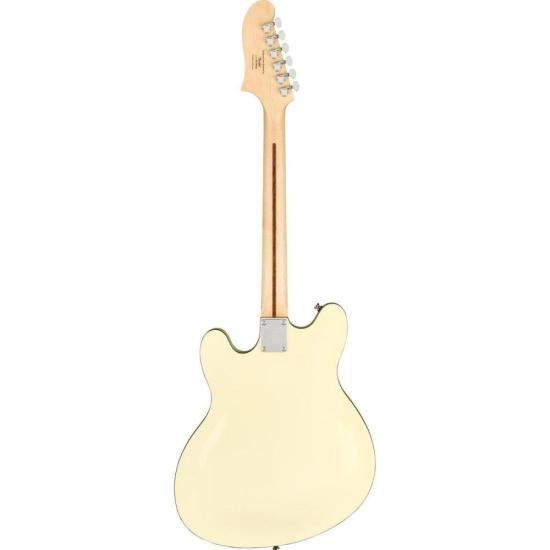 Guitarra Starcaster Squier Serie Affinity Olympic White por 3.133,90 à vista no boleto/pix ou parcele em até 12x sem juros. Compre na loja Mundomax!