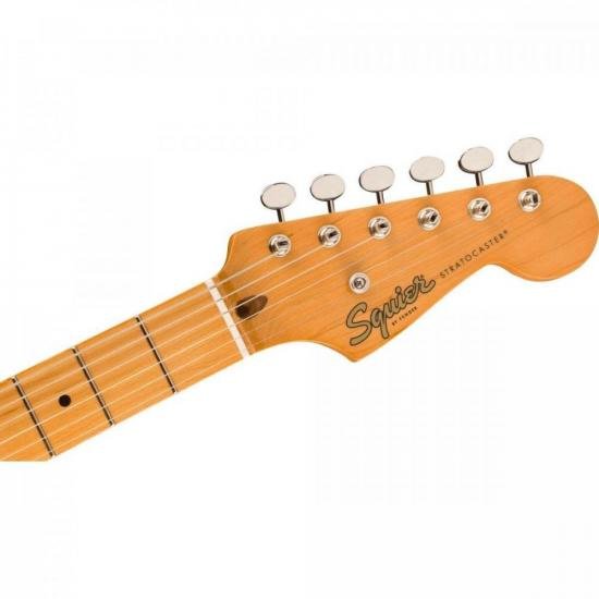Guitarra Squier Stratocaster Vibe 50’s Sunburst por 5.299,00 à vista no boleto/pix ou parcele em até 12x sem juros. Compre na loja Mundomax!