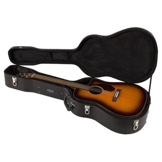 Violão Eletroacústico Fender Cd-140sce Aço Sunburst com Case por 3.999,00 à vista no boleto/pix ou parcele em até 12x sem juros. Compre na loja Mundomax!