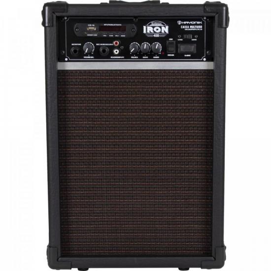 Caixa de Som Multiuso HAYONIK Iron Classic 400 60W Bluetooth Preta por 799,00 à vista no boleto/pix ou parcele em até 10x sem juros. Compre na loja Mundomax!