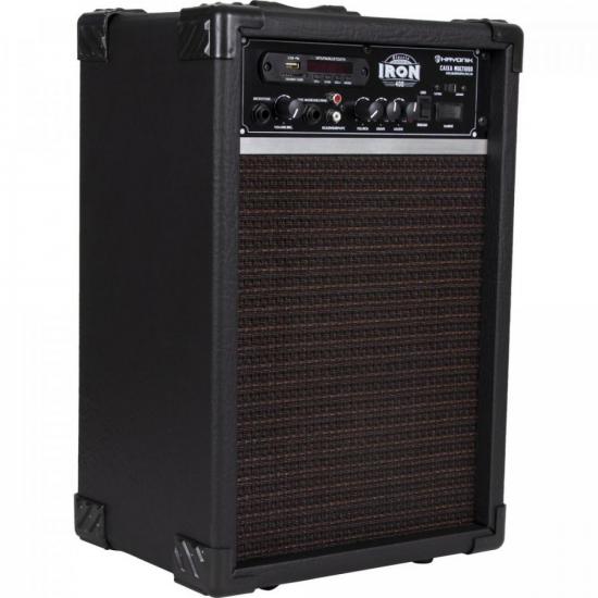 Caixa de Som Multiuso HAYONIK Iron Classic 400 60W Bluetooth Preta por 799,00 à vista no boleto/pix ou parcele em até 10x sem juros. Compre na loja Mundomax!