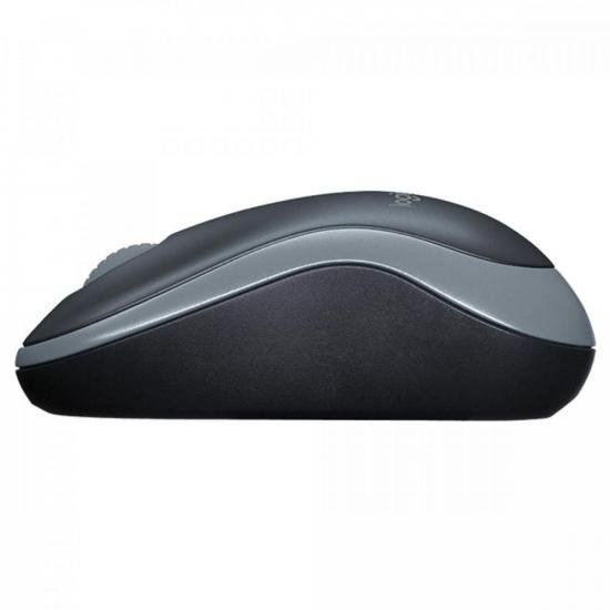 Mouse Sem Fio Logitech M185 1000 DPI Cinza por 100,00 à vista no boleto/pix ou parcele em até 4x sem juros. Compre na loja Mundomax!