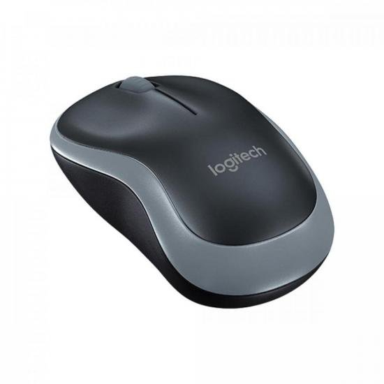 Mouse Sem Fio Logitech M185 1000 DPI Cinza por 100,00 à vista no boleto/pix ou parcele em até 4x sem juros. Compre na loja Mundomax!