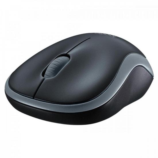 Mouse Sem Fio Logitech M185 1000 DPI Cinza por 100,00 à vista no boleto/pix ou parcele em até 4x sem juros. Compre na loja Mundomax!