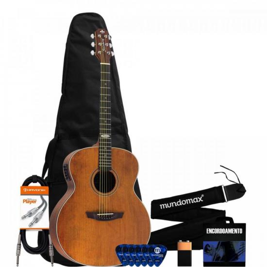 Kit Violão STRINBERG Eletroacústico Semi Jumbo Aço SJ200 Someked Satin + Acessórios por 1.188,99 à vista no boleto/pix ou parcele em até 12x sem juros. Compre na loja Mundomax!